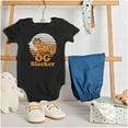 thumbnail image 3 of Funny Garfield Cartoon OG Slacker Romper Boys or Girls Infant Baby Brisco Brands 18M, 3 of 6