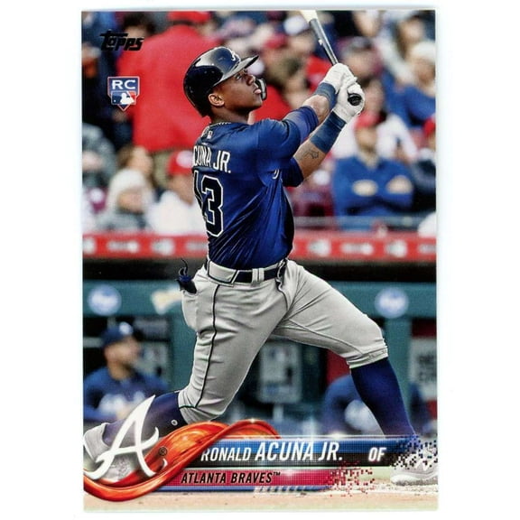 MLB 2018 Topps Update Series Ronald Acuna Jr. US250 (Rookie)