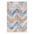 thumbnail image 3 of Unique Loom Leipzig Collection Area Rug - Goethe (2' 2" x 3' 1" Rectangle Blue/Ivory), 3 of 7