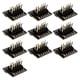 thumbnail image 3 of Entendar con enchufe de DC de trenes eléctricos de 10x, 11 pin, modificación, accesorios de la placa de circuito profesional para pasatiempos de 1/87, 3 of 7