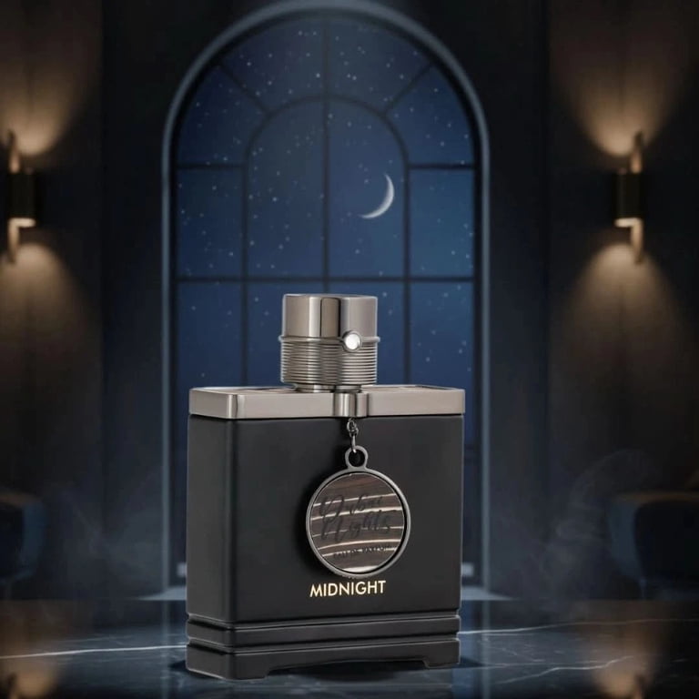 Armaf Dubai Nights Midnight Eau de Parfum Spray, Unisex, 3.4 Oz