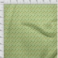 thumbnail image 4 of oneOone Polyester Spandex Light Green Fabric Coffeeinated & Vaccinated Sewing Craft Projects Fabric Prints By Yard 56 Inch Wide, 4 of 4