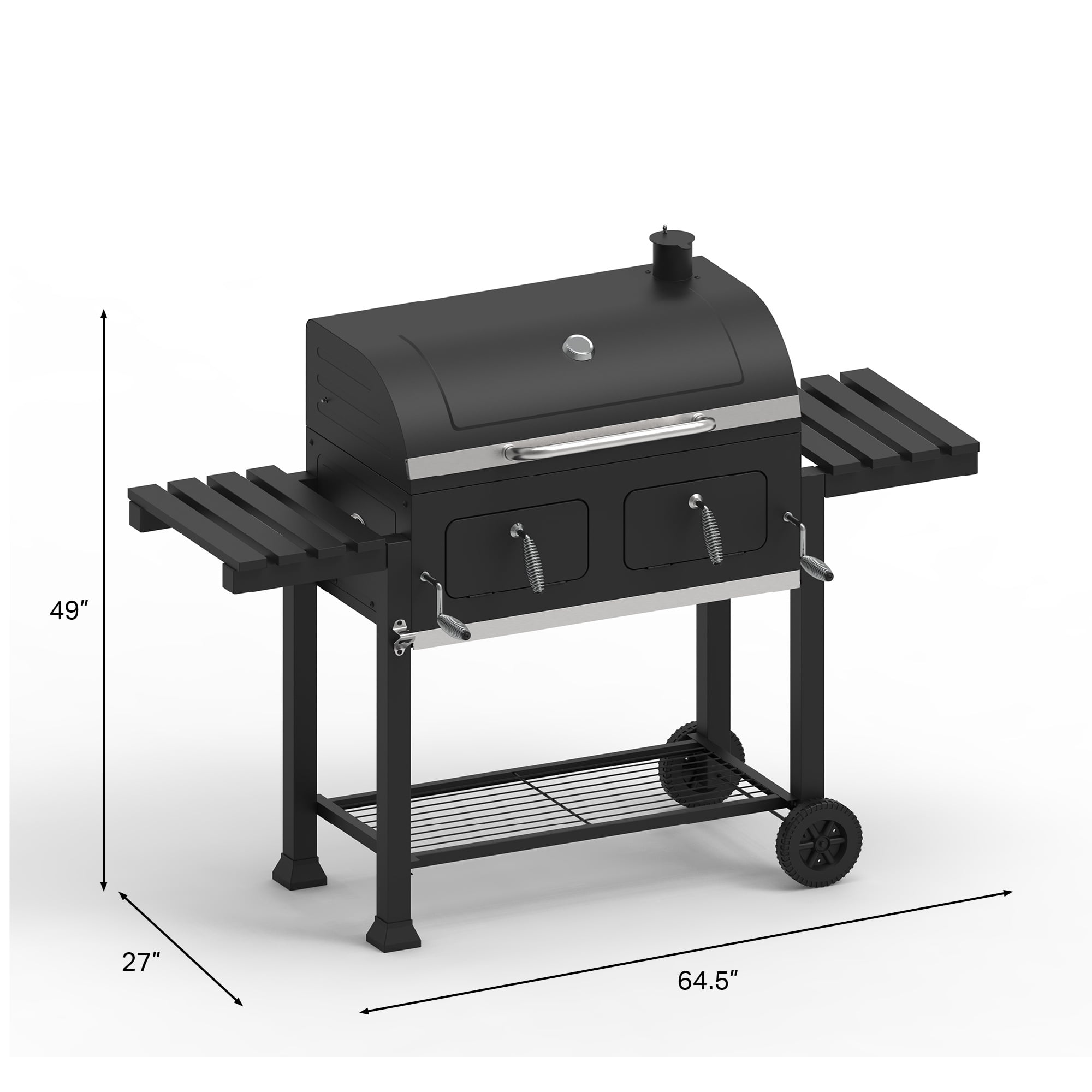 Outdoor Leisure Products Extra Large  DUAL ZONE CHARCOAL Grill
