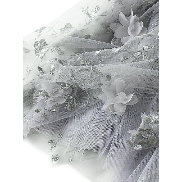 White tulle hotsell skirt 3d