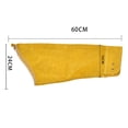 thumbnail image 2 of S SERENABLE Welder Arm Guard Protection Elastic Cuff Yellow Yellow 60cm, 2 of 2