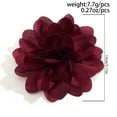 thumbnail image 3 of Unqiue Flower Brooch Lapel Pin Stylish Oversized Fabric Flower Pin for Business Professionals and Wedding Celebrants, 3 of 21