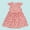 Red, variant on SGFCWSX Girls Dress Flutter Sleeve Floral Print Crew Neck Summer Casual A-Line Dress for Teens Pink Size 13