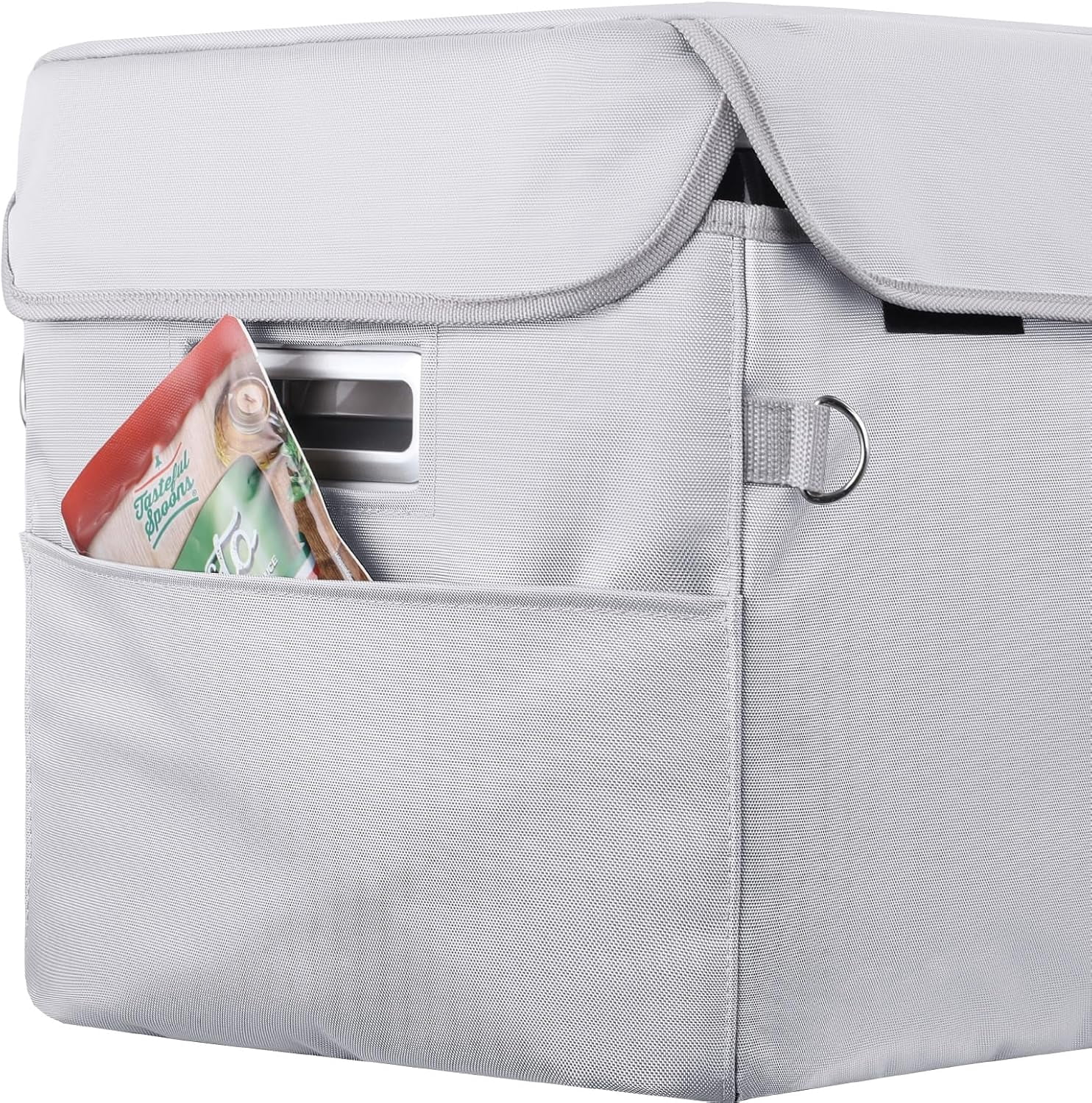 GO20 Protective Cover for 21 Quart Portable Car Refrigerator - Insulated Transit Bag with Ventilation and Non-Slip Design