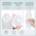 thumbnail image 4 of 12 Unids 16 Oz de Plástico Invertido, Punta Recargable Gran Válvula Dispensador Condimento Botella para Salsas, 4 of 5
