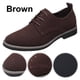 thumbnail image 5 of Zapatos Clásicos Con Cordones para Hombre Vestir Informales Transpirables Viajes Al Aire Libre, 5 of 9