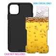 thumbnail image 2 of DistinctInk Custom SKIN / DECAL compatible with OtterBox Commuter for iPhone 11 Pro (5.8" Screen) - Beer Glass Foam Bubbles, 2 of 5
