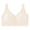 White Bra, variant on Kvture Supportive Bras for Older Women Seamless Wireless Push Up No Underwire Full Coverage Comfortable Bralette Pink Bra XXL