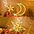 thumbnail image 5 of Moon Star Christmas Ramadan New Year Decoration 2025 Festoon led Fairy String lights Garland Curtain For Room Wedding Home Decor, 5 of 5