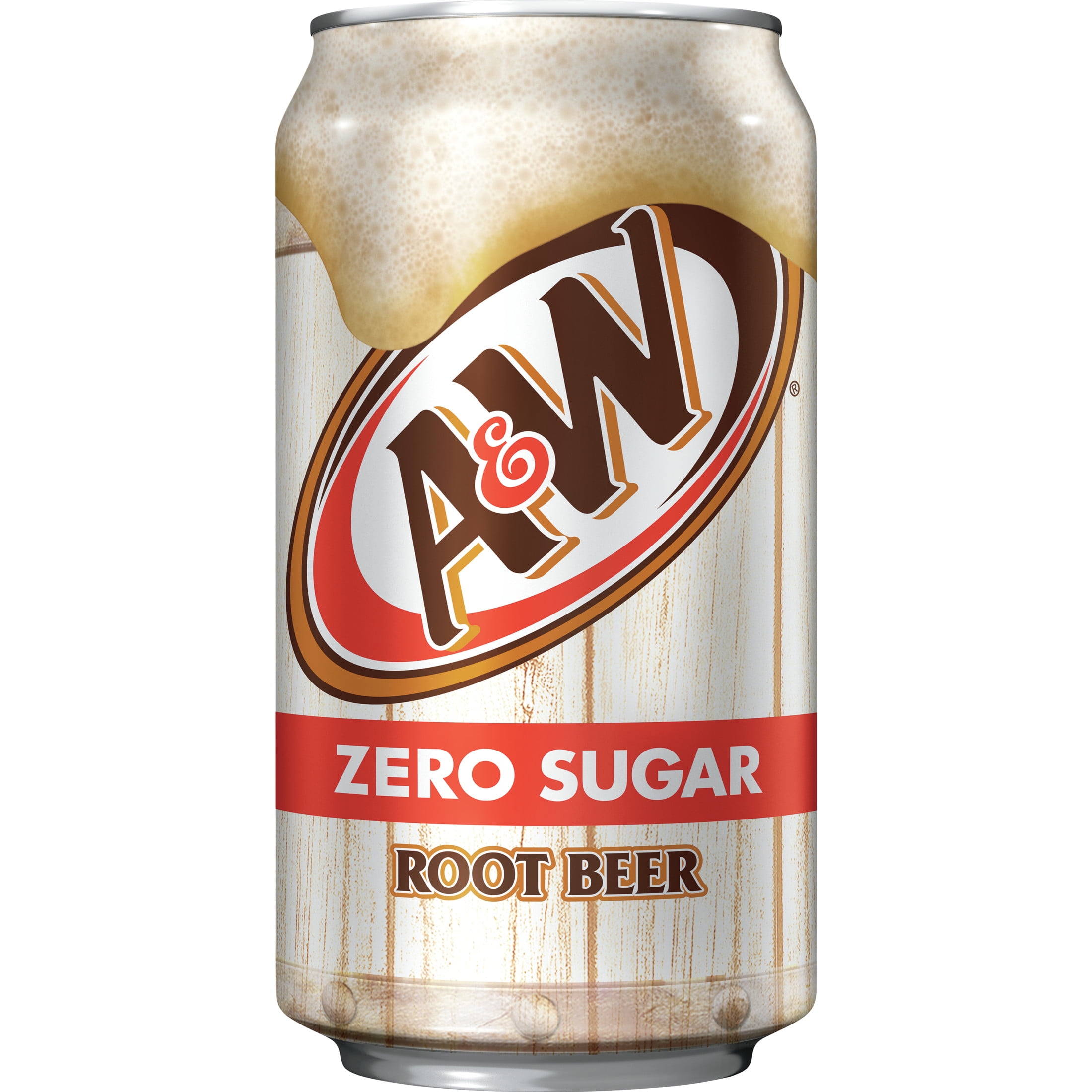 A&W Zero Sugar, Calorie Free, Decaf Root Beer Soda Pop, 12 A&W Zero Sugar, Calorie Free, Decaf Root Beer Soda Pop, 12