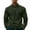 Army Green, variant on Men's Colorblock Lapel Sweatshirts Fashion Button Up Long Sleeve Loose Pullover Workout Casual Tops