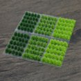 thumbnail image 3 of MYG 50X Self-Adhesive Static Grass Tufts Miniature Model Railroad Layout DIY Scenery, 3 of 5