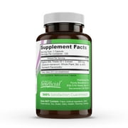 Milk Thistle Capsules- 25,000 mg Strength- 50X Concentrated Seed Extract & 80% Silymarin Standardized- 120 Vegan Pills- Supports Healthy Liver Cleanse & Detoxification, Non-GMO- 4 Month Supply