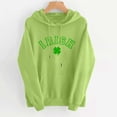 thumbnail image 3 of Nmnitkp Hoodies for Women High-end Fabric Hoodies Y2K Casual Shamrock St Patrick's Day Shirt Irish Tees,Graphic Hoodies With Pocket Mint Green,S, 3 of 6