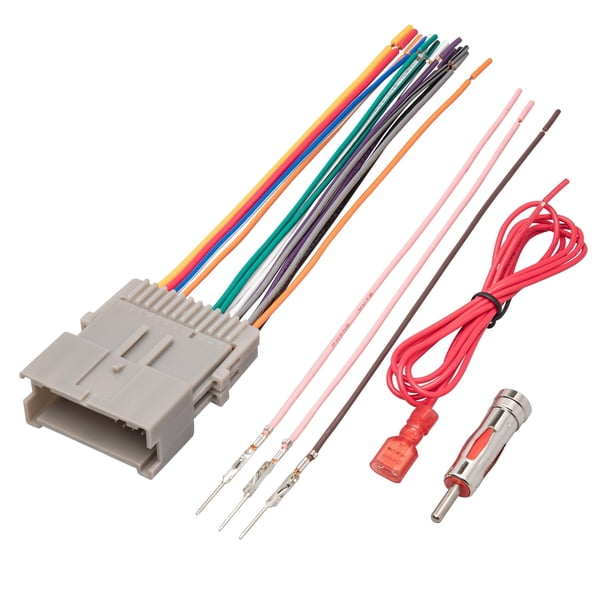 Arnés de cableado de radio de coche RED WOLF para GM Chevy 2002-2008