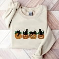 thumbnail image 5 of Halloween Sweatshirt, Cat Sweatshirt, Ghost Shirt, Halloween Sweater, Halloween Cat Shirt, Cat Lover Shirt, 5 of 5