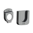 thumbnail image 2 of Soporte de pared adhesivo para control remoto sin agujeros para aire acondicionado Negro, 2 of 9