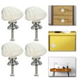 thumbnail image 3 of 6pcs Cartoon Ceramic Cabinet Knobs Shell Shape Dresser Handles Drawer Pulls, 3 of 7