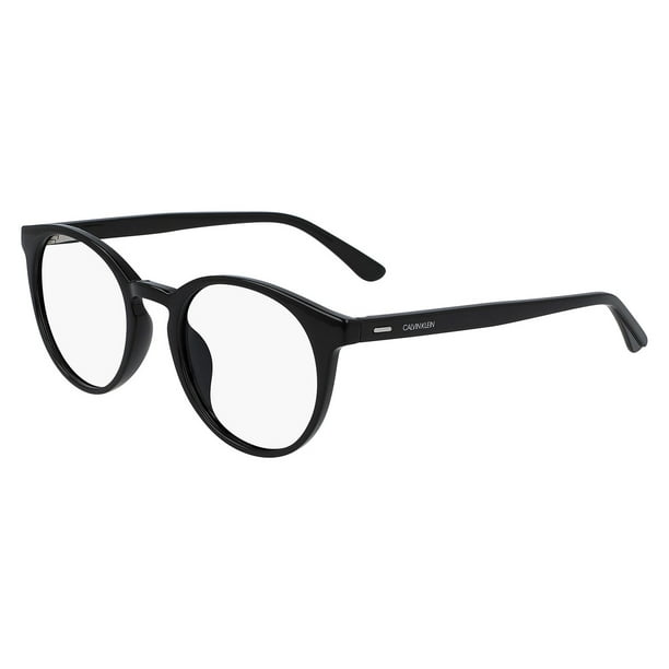 Calvin Klein CK20527 Full Rim Round Black Eyeglasses 