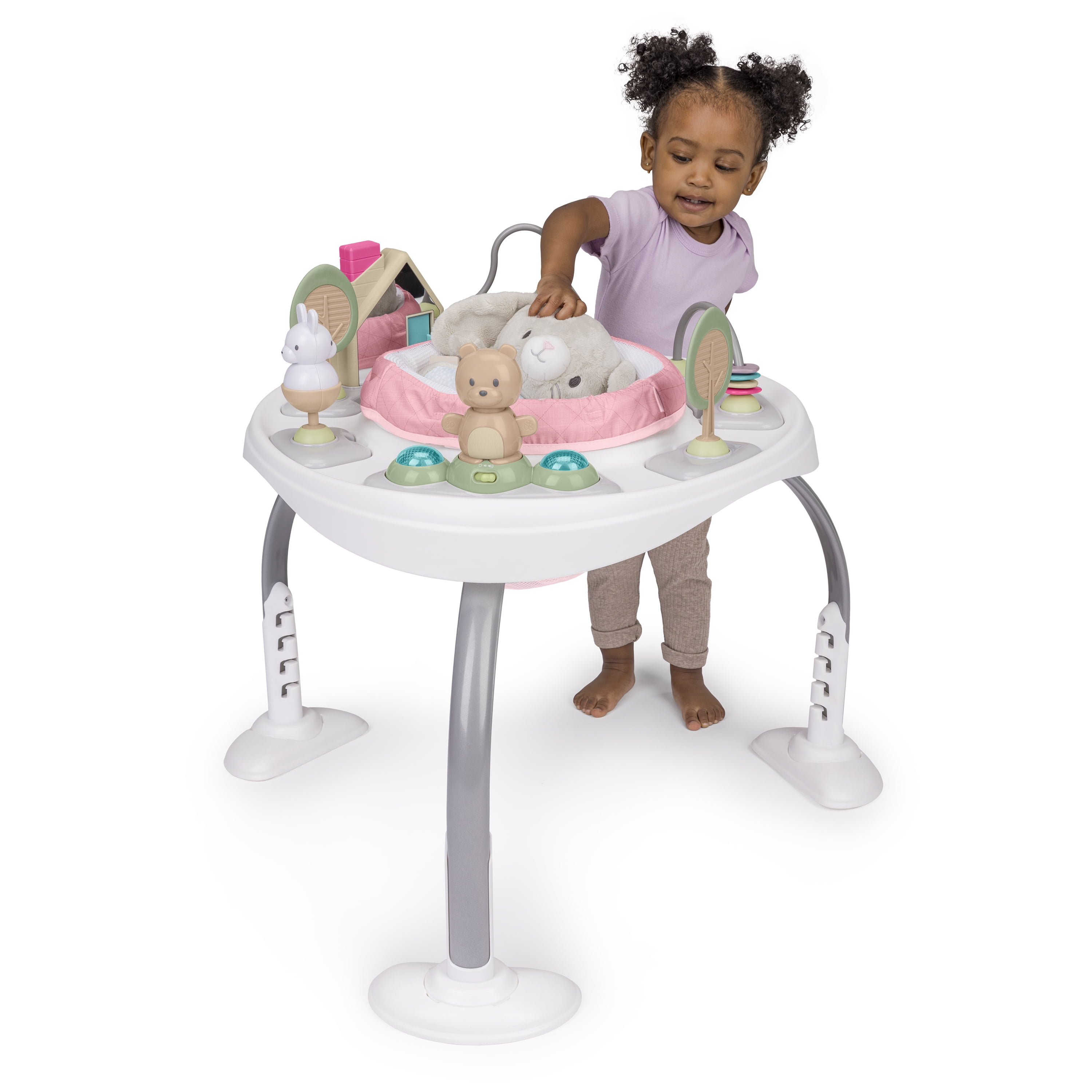 Ingenuity Spring & Sprout 2-in-1 Activity Jumper & Table - First Forest