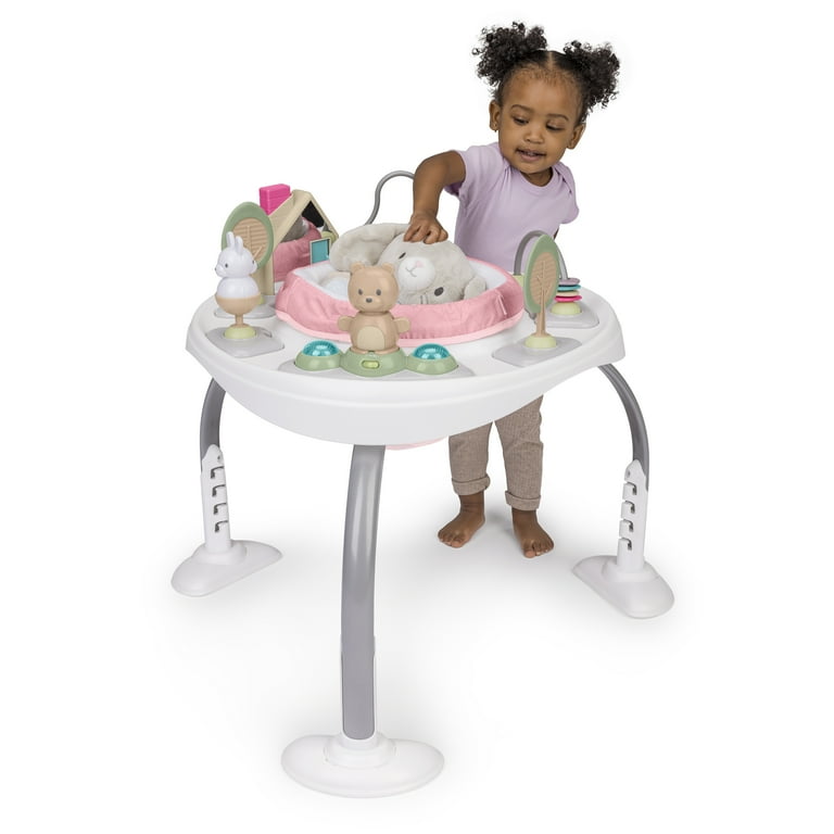 Ingenuity Spring & Sprout 2-in-1 Activity Jumper & Table - First
