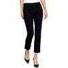 MSRP $80 William Rast Women's High Rise Slim Straight Jean Black Size 25 NWOT