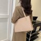 thumbnail image 1 of Bolso De Hombro Bolso de hombro acolchado para mujer Bolso de mano de gran capacidad de cuero PU (Caqui), 1 of 2
