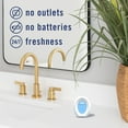 thumbnail image 4 of Febreze Bathroom Air Freshener, Small Spaces Odor-Fighting, Crisp Cotton, 2ct, 2 Count, 4 of 9