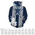 thumbnail image 2 of Football Cowboys Men's Women New Sweatshirt Hoodie Men's Plus Size Sweatshirt Hooded Sweatshirt 3d Printed Street Men's Cloth, 2 of 6