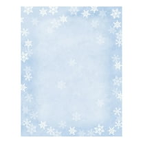 Great Papers! Winter Flakes Letterhead, 8.5" x 11, 80 count