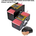thumbnail image 2 of HELIAHO Automatic Card Shuffler, Electric Shuffling Machine Battery Operated Playing Card Shuffler Card Shuffler Electronic for Poker, Rummy, Etc Poker Card Shuffler CJ911-95475, 2 of 7