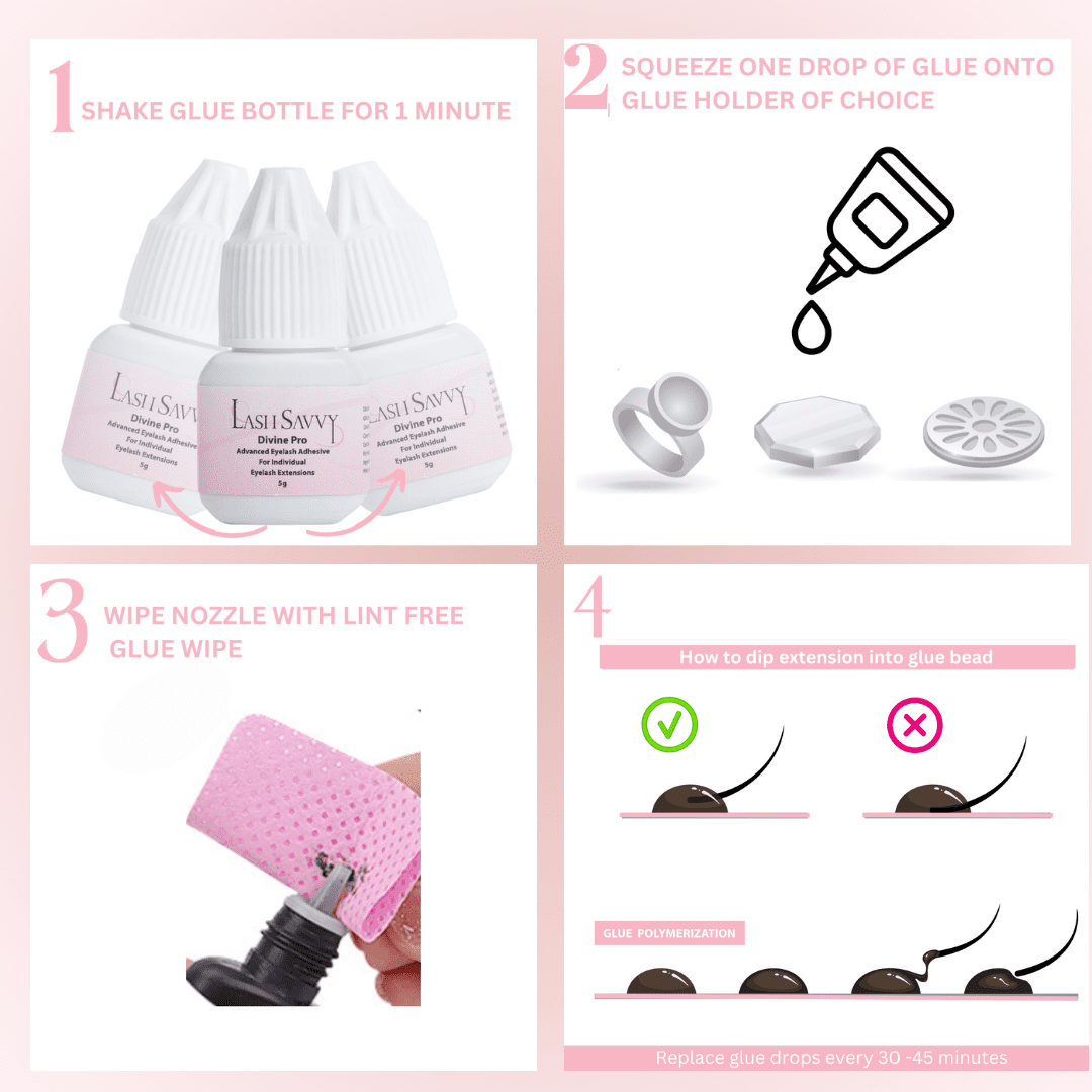Divine Pro Advanced Eyelash Extension Glue