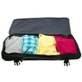 thumbnail image 6 of Travelers Club 30" Drop-Bottom Rolling Duffel with Telescopic Handle - Black, 6 of 7