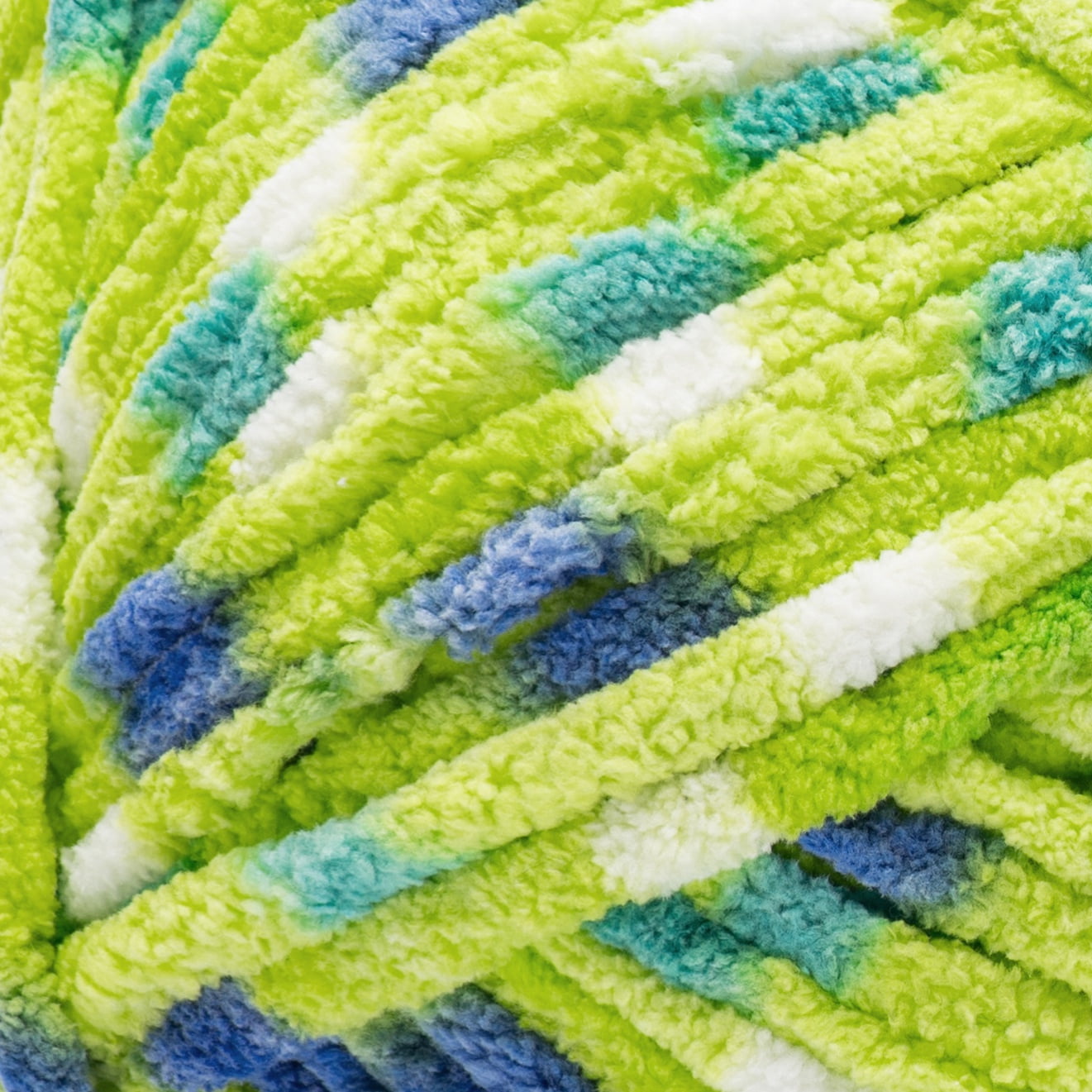 Bernat® Baby blanket™ #6 Super Bulky Polyester Yarn, Zing dot 10.5oz/300g 220 Yd (2pk)