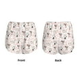 thumbnail image 3 of Gaeub Cute Cartoon Cows Print Women's Athletic Shorts,High Waisted Running Shorts,Pocket Sporty Short,Gym Elastic Workout Shorts-Small, 3 of 7