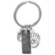 thumbnail image 1 of Llavero de sóftbol, gorra de béisbol, colgante de bate, mochila, llavero para niño, accesorios deportivos, anillos, llaveros para jugadores., 1 of 6