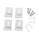 thumbnail image 4 of 4 Piezas Clips de Espejo Perfecl Acero Inoxidable Kits de Colgador de Montaje en Pared, 4 of 8