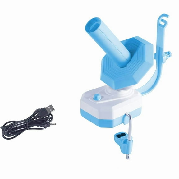Electric Yarn Ball Winder Dispenser Roller Cake Spooler for Crocheters Knitters Crocheti ywm58
