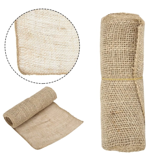 Cubierta de lino para plantas Protección de tela de mantenimiento de árboles cálidos 20x300cm, Hecho de material de lino natural que no daña el tronco Soledad Cubierta de mantenimiento