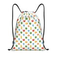 thumbnail image 1 of Bingfone Undersea Animals Drawstrings Backpacks Bags for Men Women Gym Drawstrings Bag-Medium, 1 of 6
