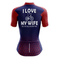 thumbnail image 2 of J'aime Quand Ma Femme Me Rend un Autre Vélo Maillot de Cyclisme pour Femmes - G, 2 of 3