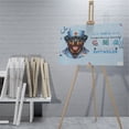 thumbnail image 4 of Just a Certified Nursing Assistant Cna Who Loves Her Rottweiler Horizontal Matte Canvas Poster Rottie Dog Lover Gifts Idea Wall Art Home Decor - 00003, 4 of 5