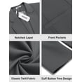 thumbnail image 4 of COOFANDY Mens Lightweight Dress Blazer Modern Regular Fitted Daily Sport Coats, 4 of 4