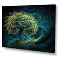 thumbnail image 2 of Designart "Glowing Bonsai Tree II" Tree Floral Canvas Print, 2 of 5