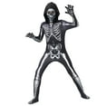 thumbnail image 3 of Glisme Boys Romper Kids Hallomas Halloween Skeleton Dress Up Child White Bones Stretch Jumpsuit Cute Playwear Black, 3 of 9