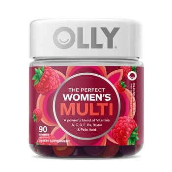 OLLY Women's Multi Gummy,  & Immune Support, Berry, 90 Ct